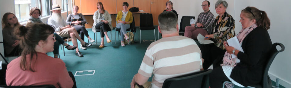 Charlotte Vincent talk at Jubilee Library