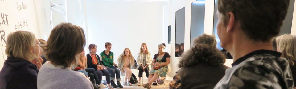 SHUT DOWN at Brighton Festival artist talk 2018 Charlotte Vincent